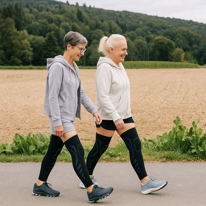 Kompresné Návleky Na Nohy – Na Bolesť Stehna, Kolena A Lýtka (1 Pár, 2 Kusy)