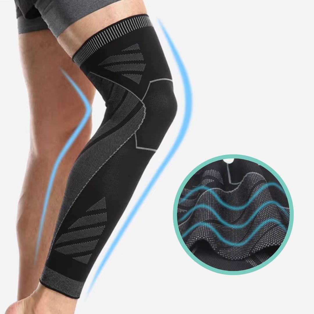 Kompresné Návleky Na Nohy – Na Bolesť Stehna, Kolena A Lýtka (1 Pár, 2 Kusy)
