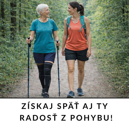 Kompresné Návleky Na Nohy – Na Bolesť Stehna, Kolena A Lýtka (1 Pár, 2 Kusy)