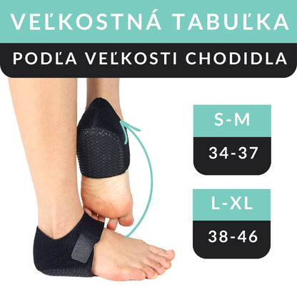 Chránič päty – Proti bolesti päty a chodidla – 2 kusy (1 pár)