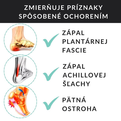 Chránič päty – Proti bolesti päty a chodidla – 2 kusy (1 pár)